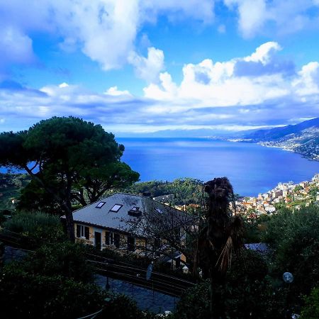 Ferienwohnung Casaviva - Bilo With Seaview And Parking In Camogli Exterior foto