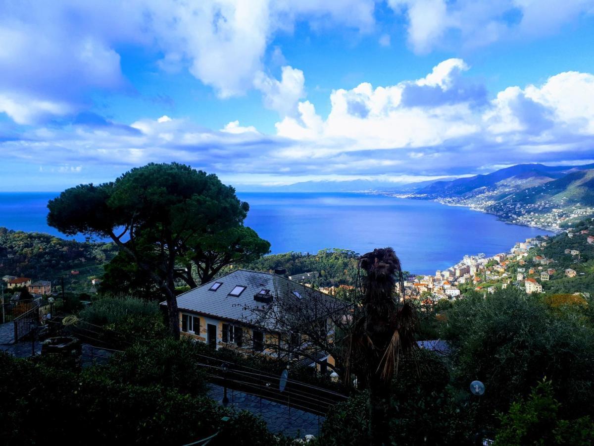 Ferienwohnung Casaviva - Bilo With Seaview And Parking In Camogli Exterior foto